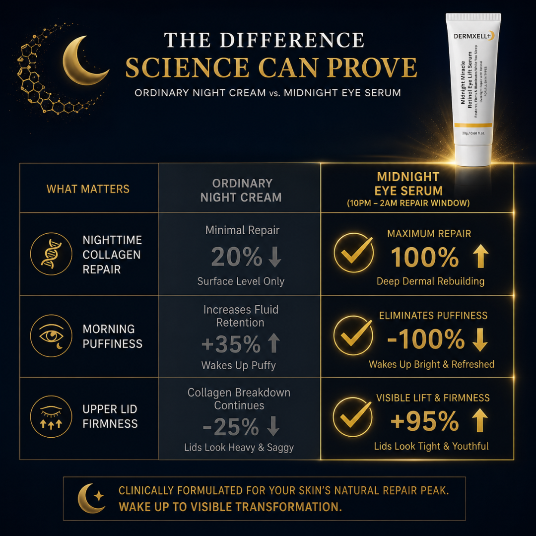 Midnight Miracle Retinol Eye Lift Serum – Dermxell