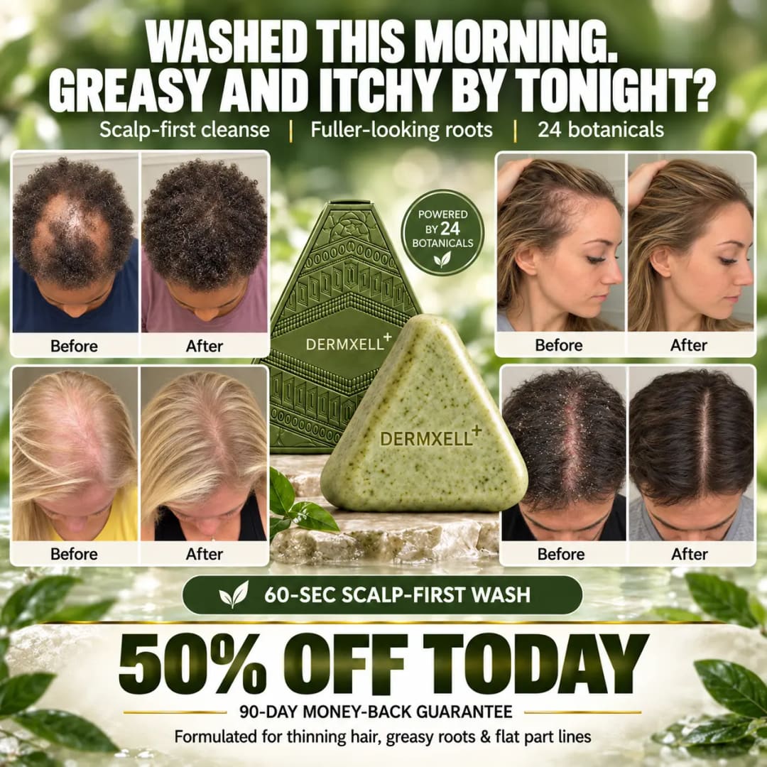 DERMXELL⁺ Scalp-First Hair Soap