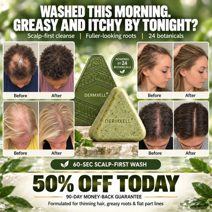 DERMXELL⁺ Scalp-First Hair Soap